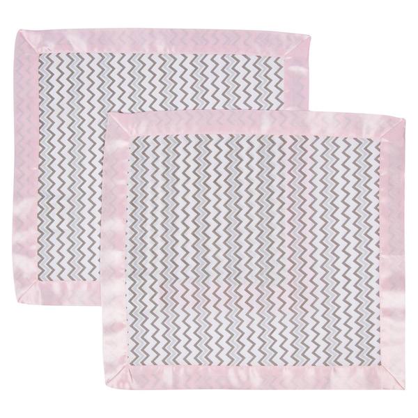 MiracleWare(R) 2pk. Chevron Muslin Security Blankets