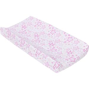 MiracleWare(R) Changing Pad Cover - Pink Stars