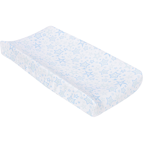 MiracleWare(R) Changing Pad Cover - Blue Stars