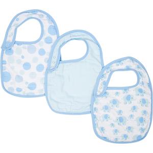 Baby Boy MiracleWare(R) Skinny Bibs - Elephants