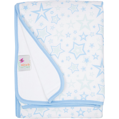 MiracleWare(R) Serenity Blanket - Blue Stars