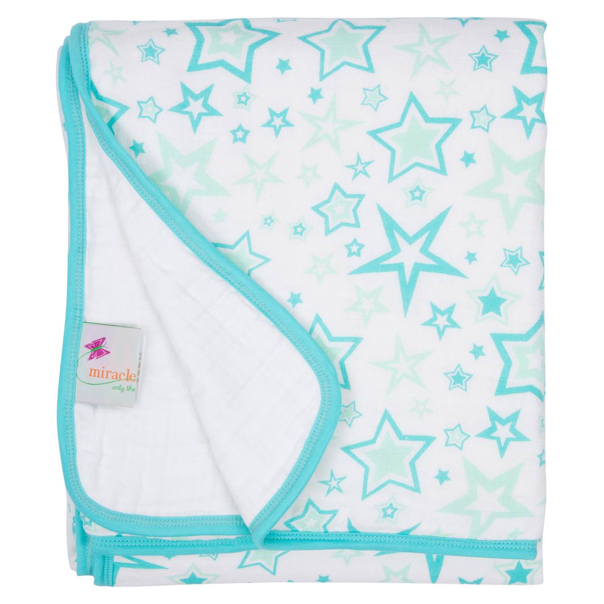 MiracleWare(R) Aqua Stars Serenity Blanket