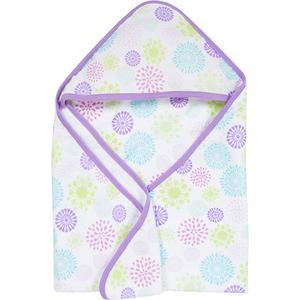 MiracleWare(R) Colorful Bursts Muslin Hooded Towel