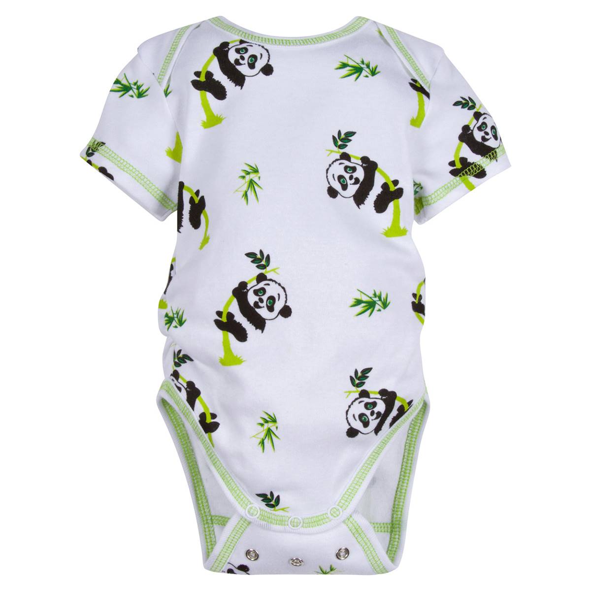 Baby Unisex (NB-24M) MiracleWear(R) Panda Posheez Bodysuit