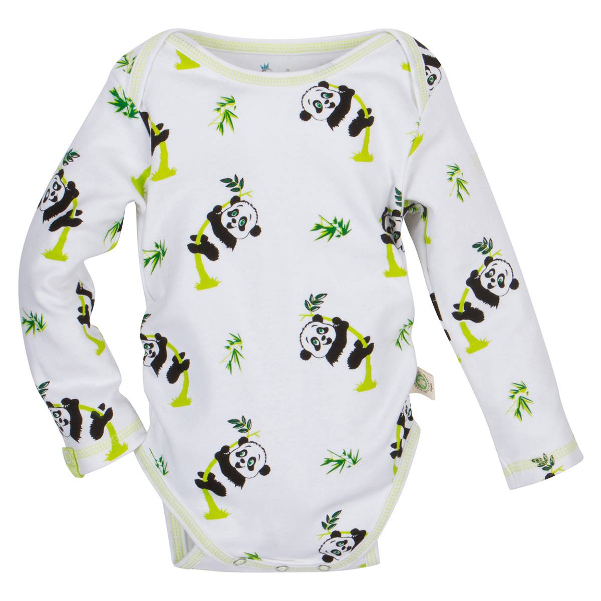 Baby Unisex (NB-24M) MiracleWear(R) Panda Long Sleeve Bodysuit