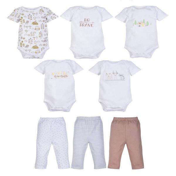 Baby Boy (NB-9M) MiracleWear(R) Print Bodysuit & Pants Sets