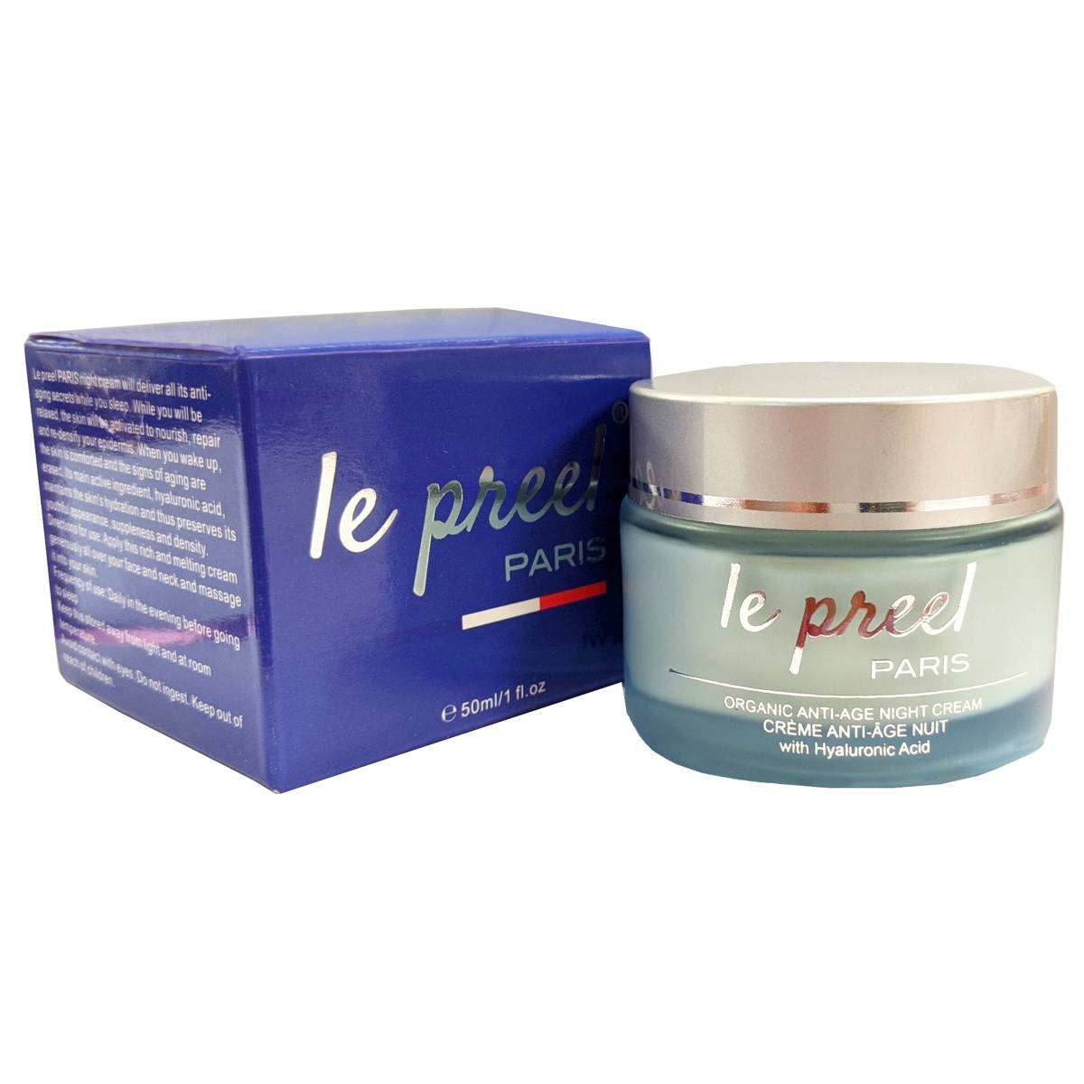 Le Preel Paris Organic Anti-Aging Day & Night Time Creams