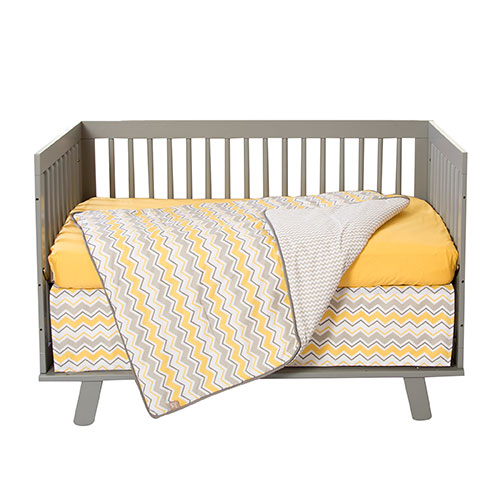 Trend Lab(R) Buttercup Zigzag Crib Bedding Set