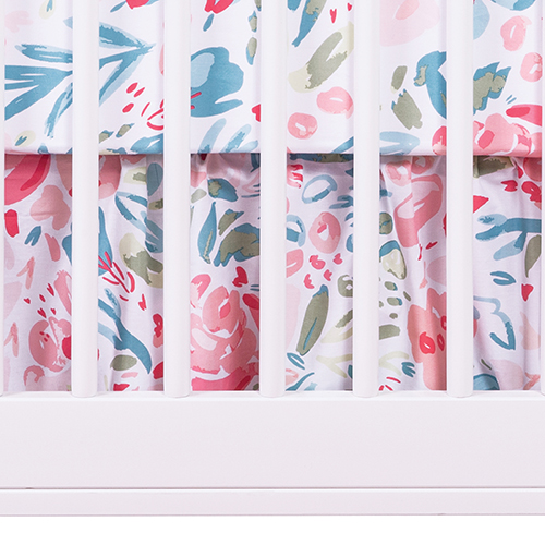 Trend Lab(R) My Tiny Moments(tm) Painterly Floral Crib Bedding Set