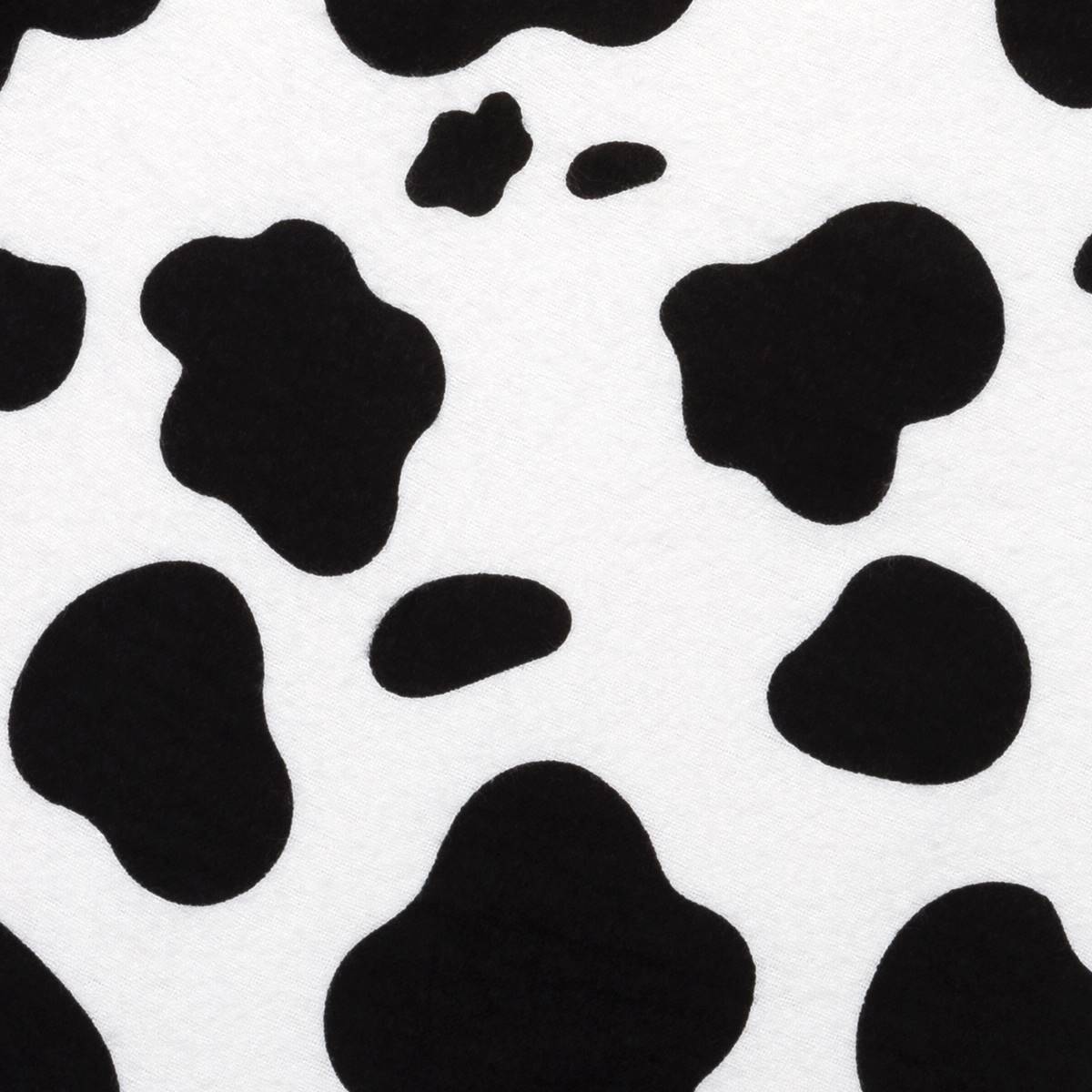 Trend Lab(R) Cow Print Deluxe Flannel Fitted Crib Sheet