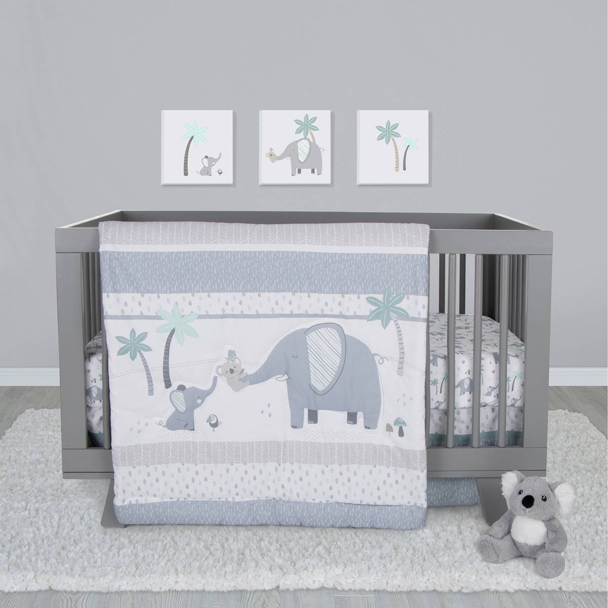 Sammy & Lou(R) Ellie & Friends 4pc. Crib Bedding Set