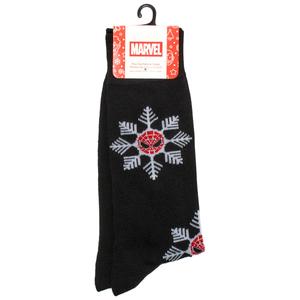 Mens Centric Brands Spider-Man Festive Crew Socks