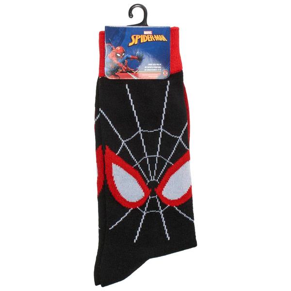 Mens Centric Brands Spider-Man Harlem Web Crew Socks