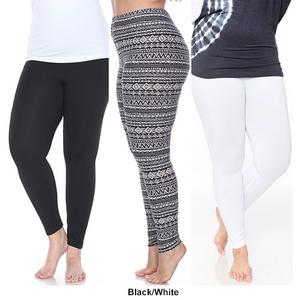 Plus Size White Mark 3pk. Leggings alternate view