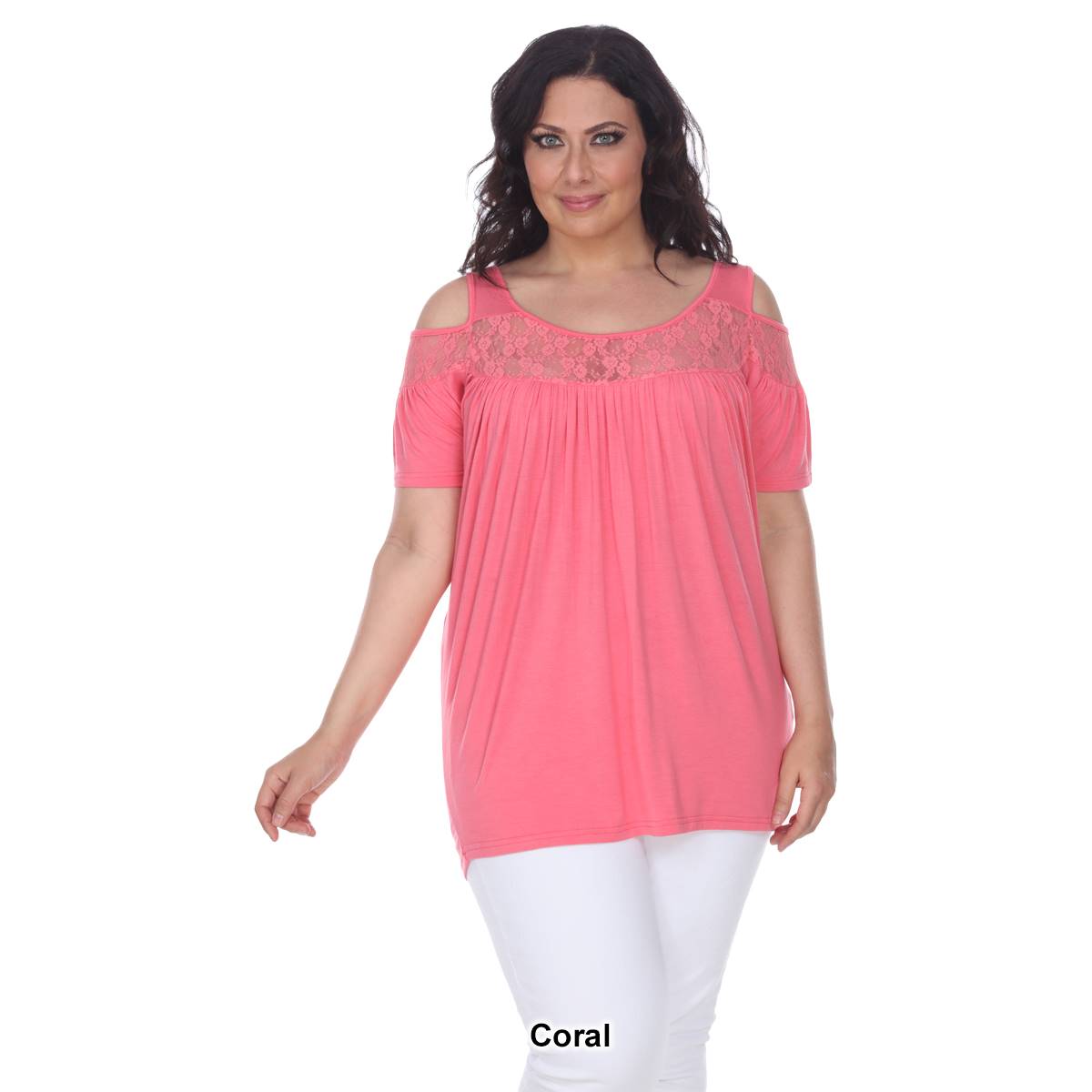 Plus Size White Mark(R) Bexley Tunic