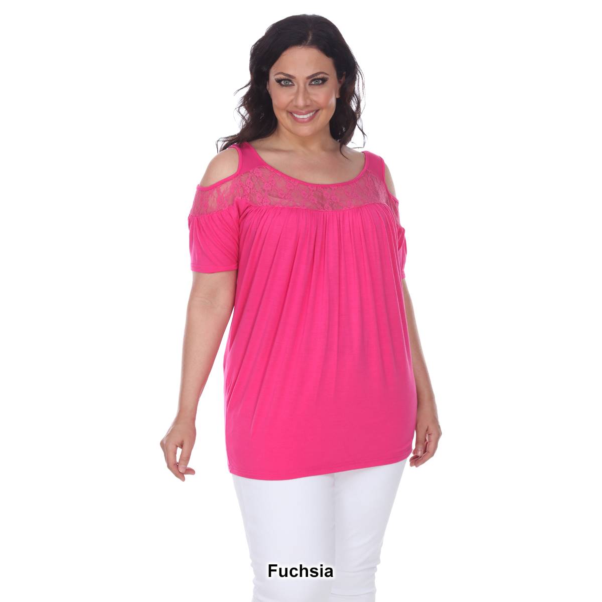 Plus Size White Mark(R) Bexley Tunic