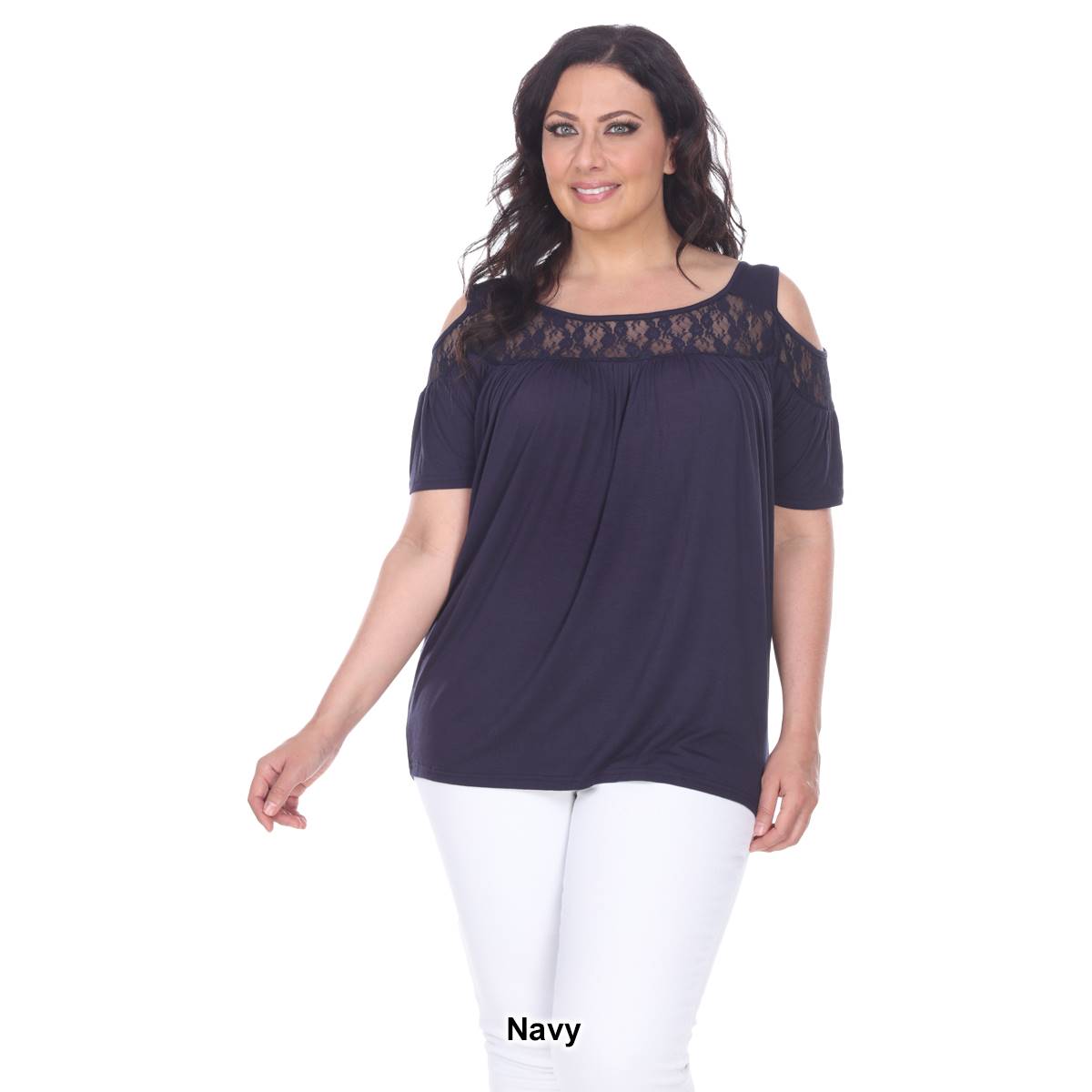 Plus Size White Mark(R) Bexley Tunic