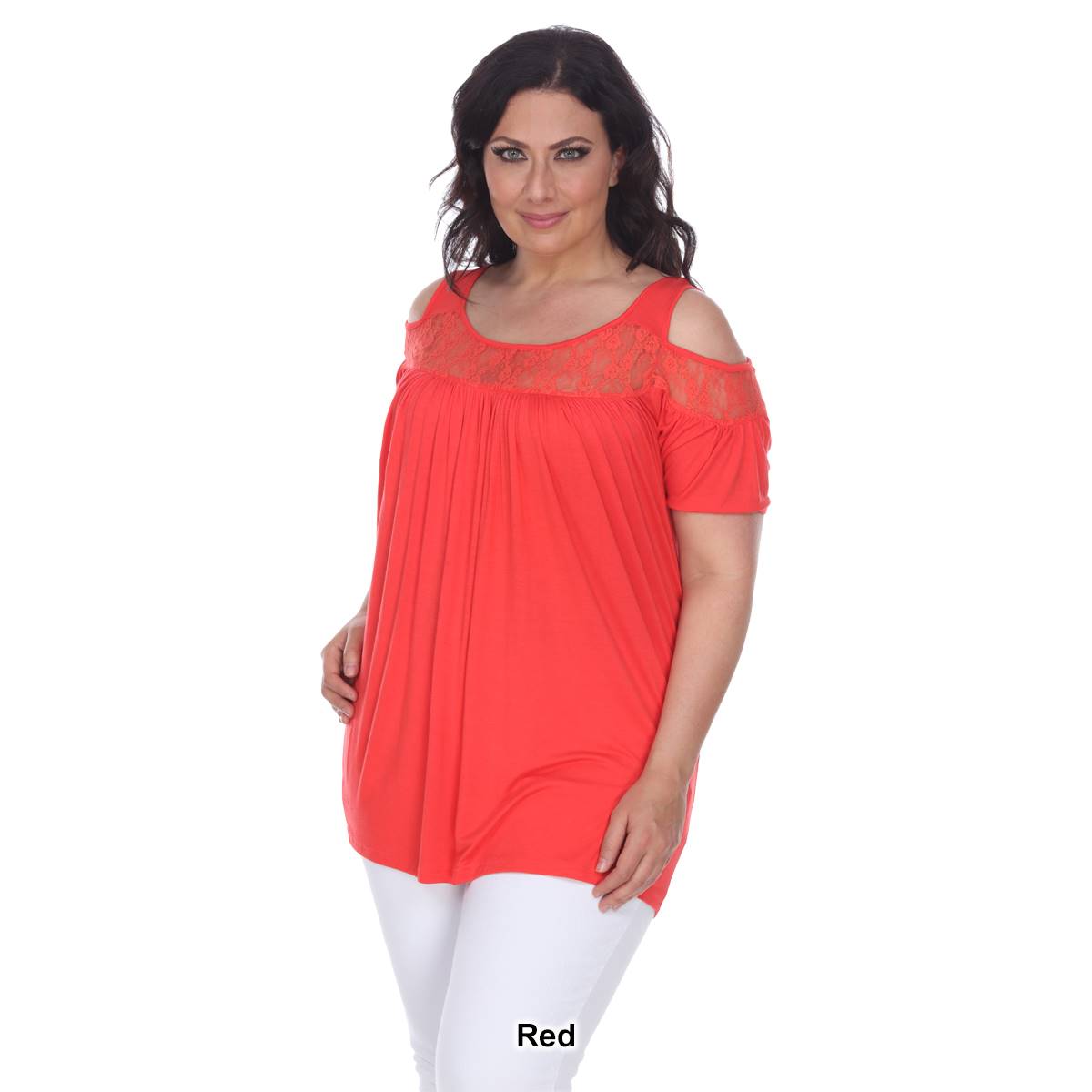 Plus Size White Mark(R) Bexley Tunic