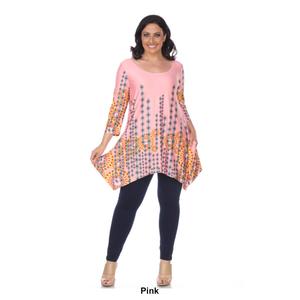 Plus Size White Mark Rella Tunic Top alternate view