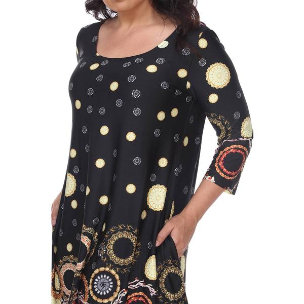 Plus Size White Mark Erie Tunic alternate view