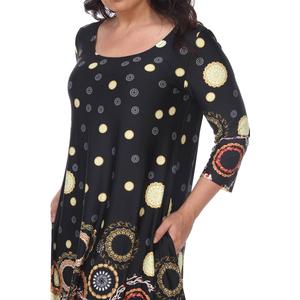 Plus Size White Mark Erie Tunic alternate view