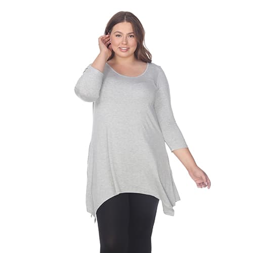 Plus Size White Mark Makayla Tunic