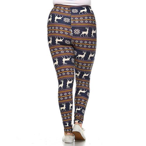 Plus Size White Mark Leggings alternate view