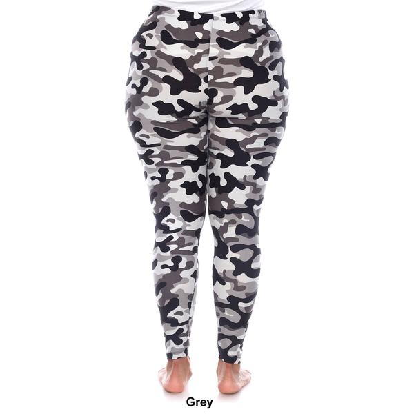 Plus Size White Mark High-Rise Camo Print Leggings alternate view