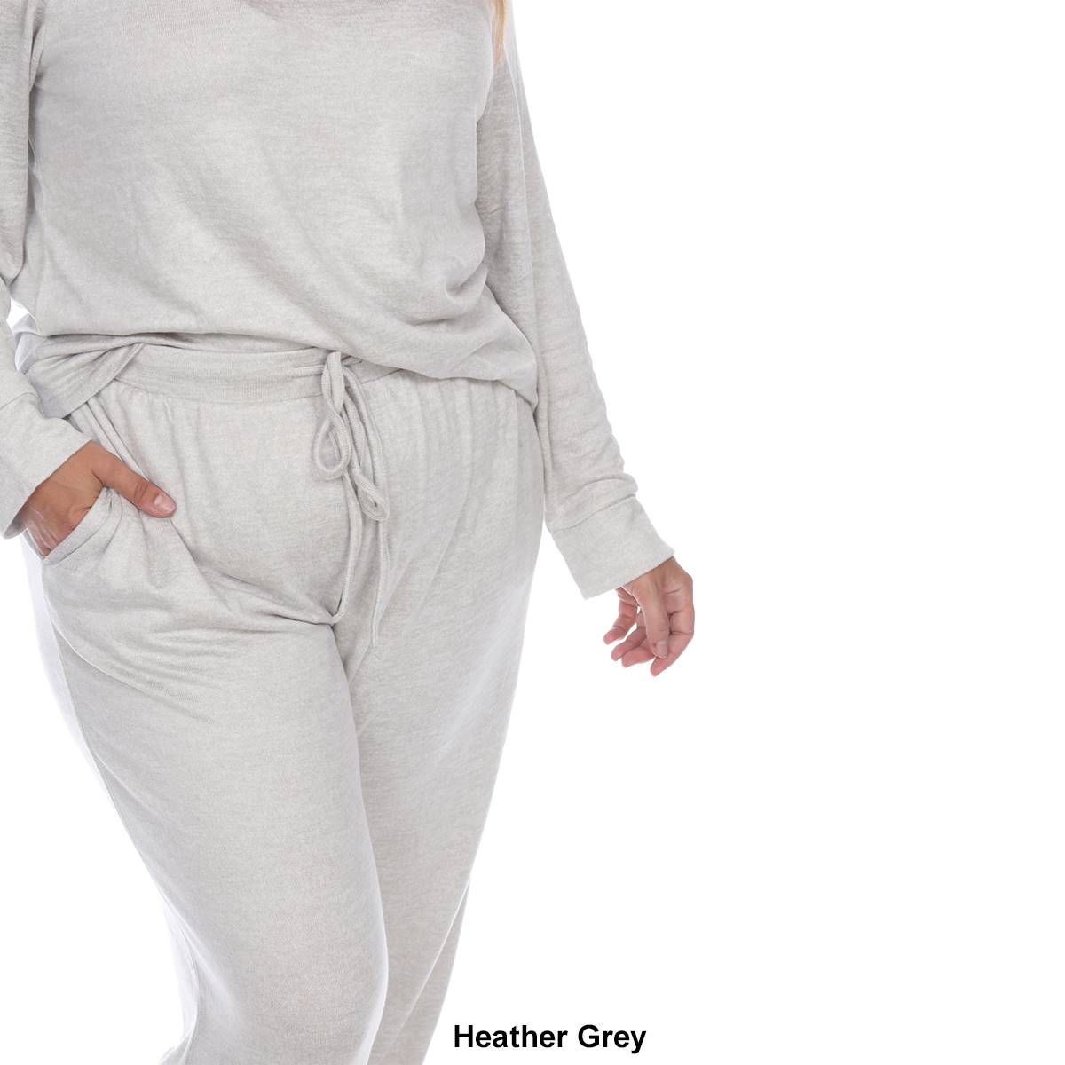 Plus Size White Mark 2pc. Lounge Set