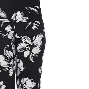 Plus Size White Mark Floral Print Palazzo Pants alternate view