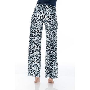 Womens White Mark Grey Printed Palazzo Pants alternate view