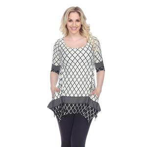 Womens White Mark Aicha Tunic