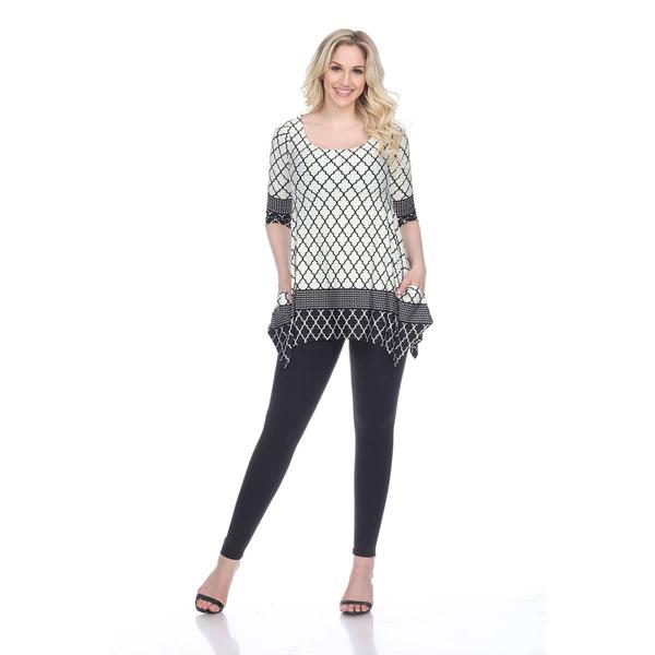 Womens White Mark Aicha Tunic alternate view