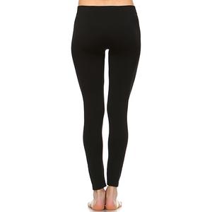 Womens White Mark Solid Skinny Leggings alternate view