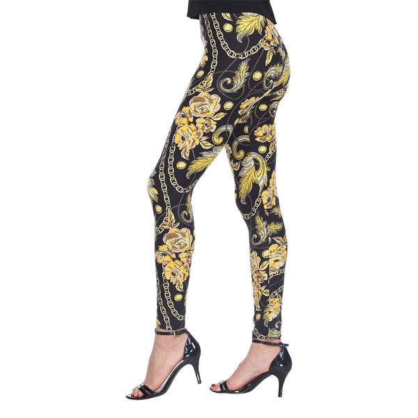 Womens White Mark Floral Leggings alternate view