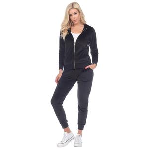 Womens White Mark 2pc. Velour Tracksuit Set