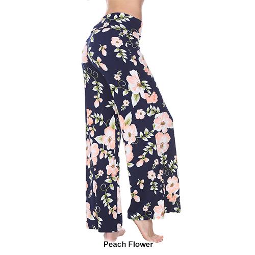 Womens White Mark Floral Print Palazzo Pants alternate view
