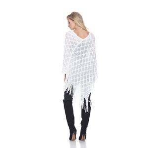 Womens White Mark Frostine Poncho alternate view