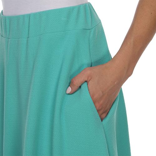 Womens White Mark Saya Flare Skirt alternate view