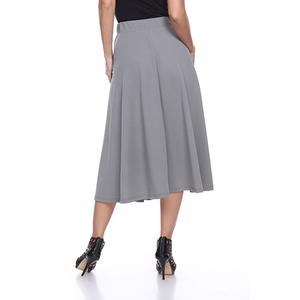 Womens White Mark Flared Midi Skirt alternate view