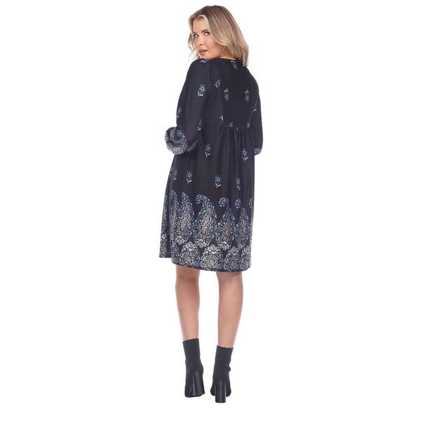 Womens White Mark Apolline Embroidered Sweater Dress alternate view
