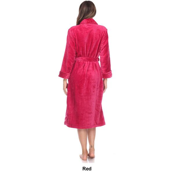 Womens White Mark Cozy Lounge Robe alternate view