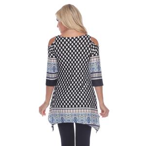 Plus Size White Mark Cold Shoulder Tunic alternate view