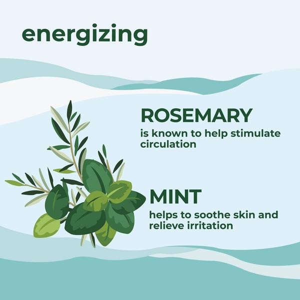 Petal Fresh Energizing Rosemary & Mint Bath & Shower Gel alternate view