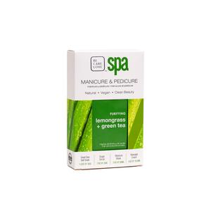 Be Care Love Spa Lemongrass & Green Tea 4 Step Mani/Pedi Kit