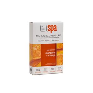 Be Care Love Spa Mandarin & Mango 4 Step Manicure & Pedicure Set