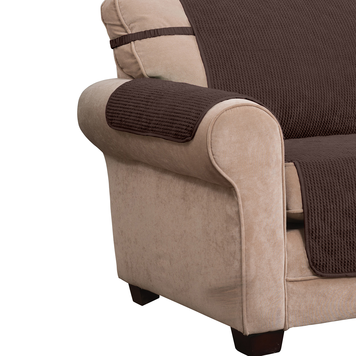 PK Home Ripple Plush Furniture Protector Slipcover