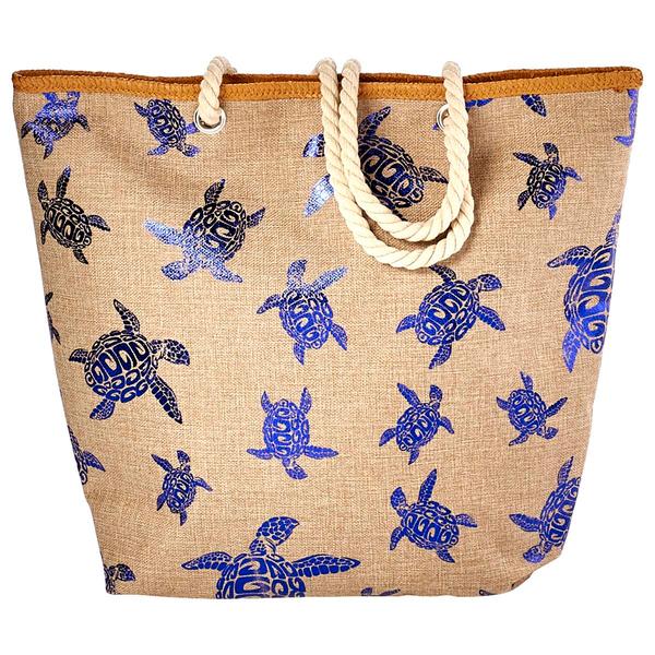 Renshun Metallic Turtle Tote