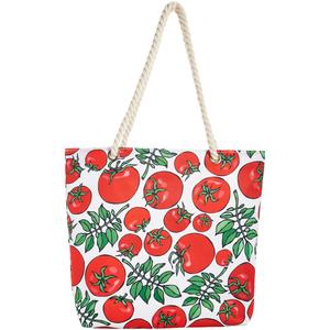 Renshun Tomatoes  Rope Handle Tote alternate view
