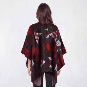 Womens Renshun Bold Aztec Ruana alternate view
